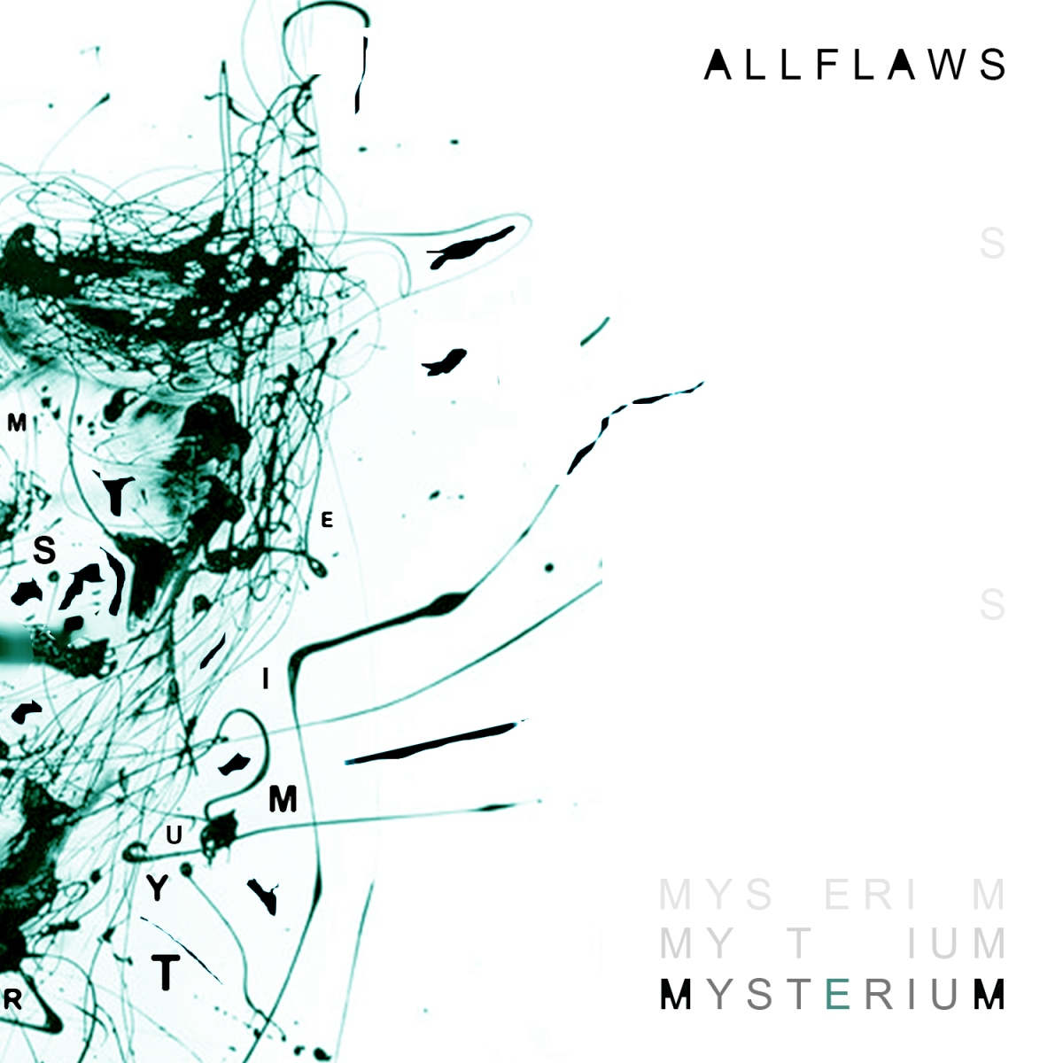 ALLFLAWS – MYSTERIUM  LP (Stream On Spotify) A journey into into different elements of Electronica, Trip Hop, Industrial Music, Spoken Word, Industrial Hip Hop, Electro Industrial, Experimental Hip Hop.